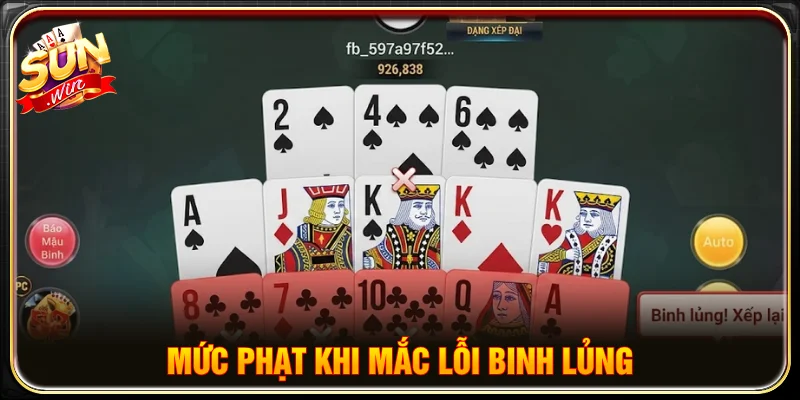 Binh lủng trong mậu binh có mức phạt cao