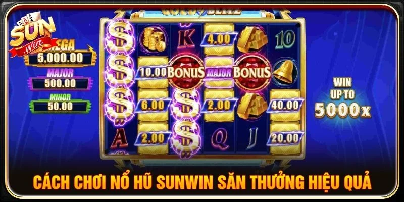 Cách chơi nổ hũ Sunwin săn thưởng hiệu quả
