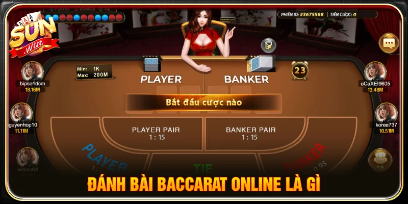 Đánh bài Baccarat online đẳng cấp cùng Sunwin