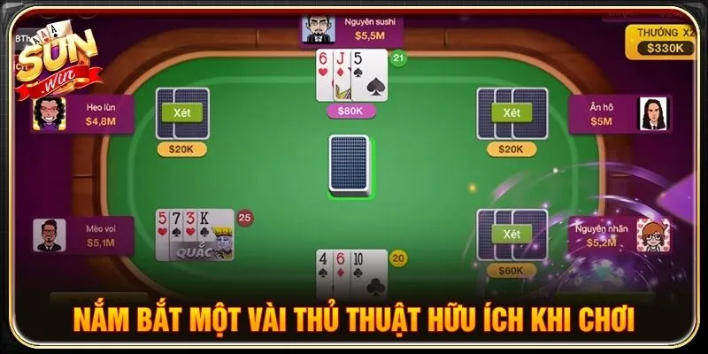 Nắm bắt một vài thủ thuật hữu ích khi chơi