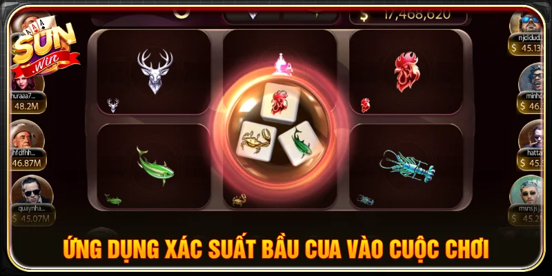 Người chơi hiểu xác suất bầu cua là gì và ứng dụng vào ván chơi