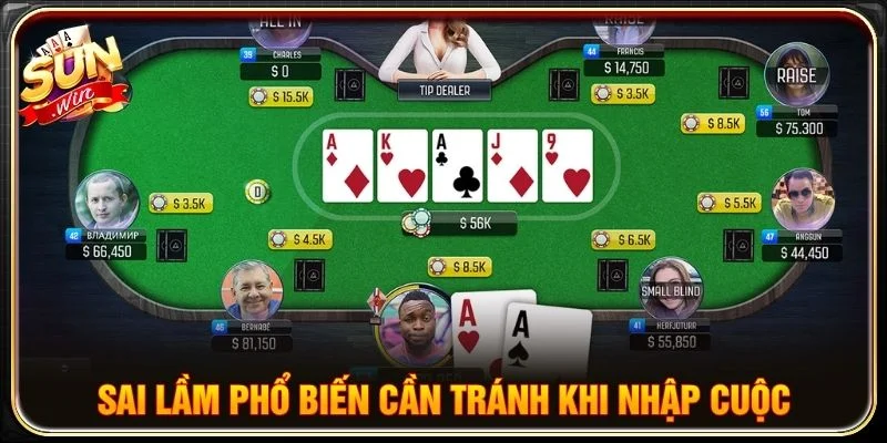 Sai lầm phổ biến cần tránh khi nhập cuộc