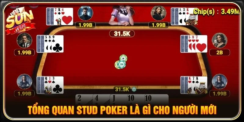 Tổng quan Stud Poker là gì cho người mới
