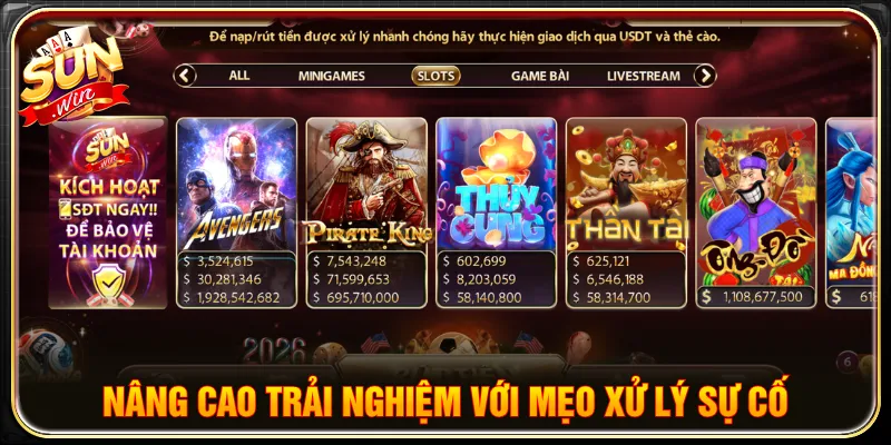 Xử lý những sự cố phát sinh tối ưu trải nghiệm